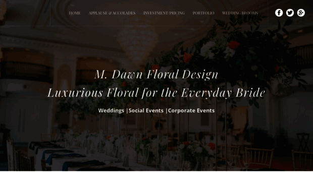 mdawnfloral.com