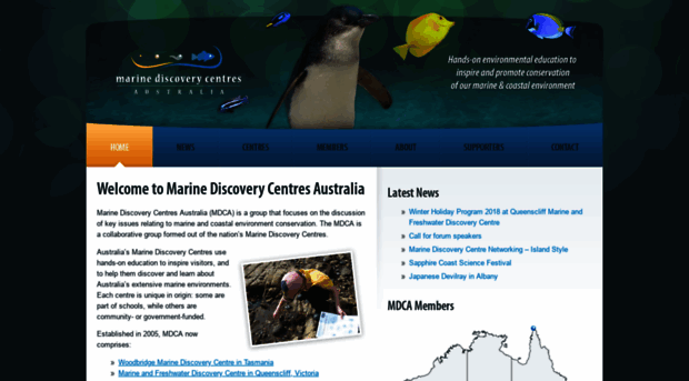 mdca.org.au - Robot Challenge Screen - Mdca