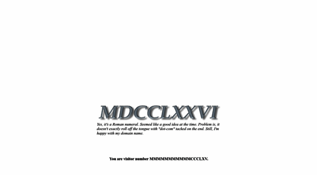 mdcclxxvi.com