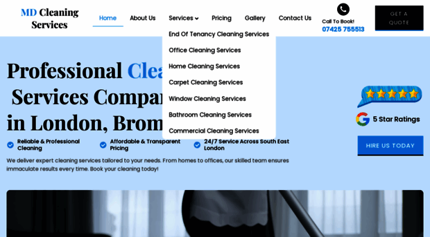 mdcleaningservicesltd.co.uk