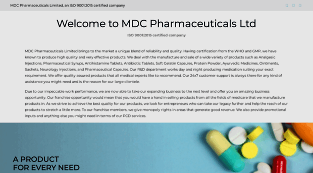 mdcpharmaceutical.com