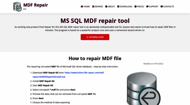 mdf.repair