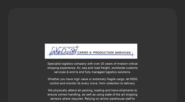 mdgcargo.com