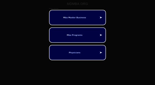 mdmba.org
