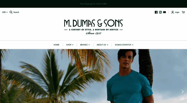 mdumasandsons.com