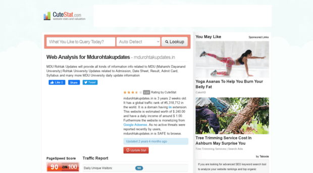 mdurohtakupdates.in.cutestat.com