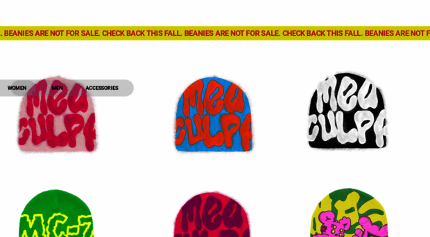 meaculpabeanies.com