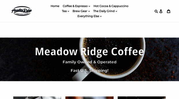 meadowridgecoffee.com