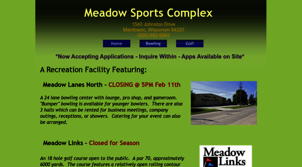 meadowsportscomplex.com