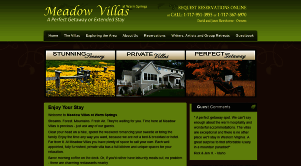 meadowvillas.com