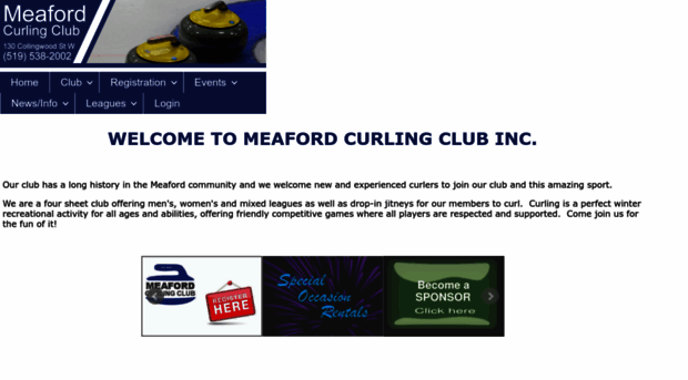 meafordcurling.ca