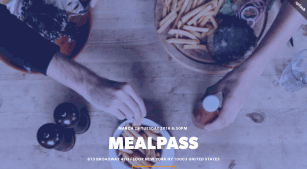 mealpass.splashthat.com