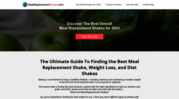 mealreplacementshakes.com