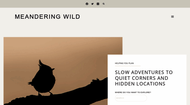 meanderingwild.com