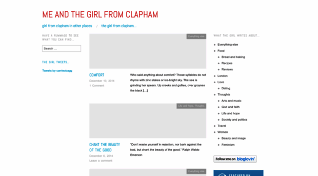 meandthegirlfromclapham.wordpress.com