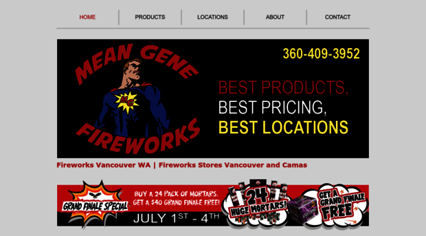 meangenefireworks.com