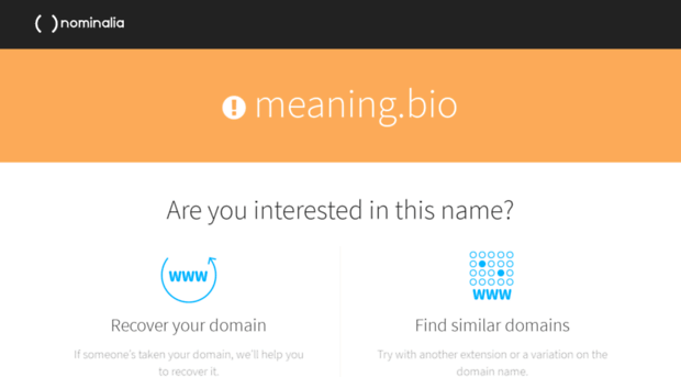 meaning.bio