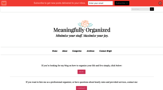 meaningfullyorganized.com