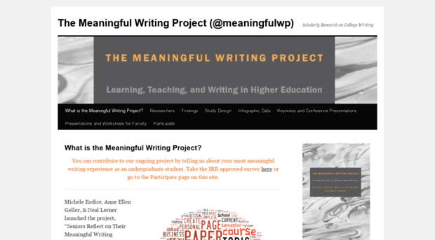 meaningfulwritingproject.net