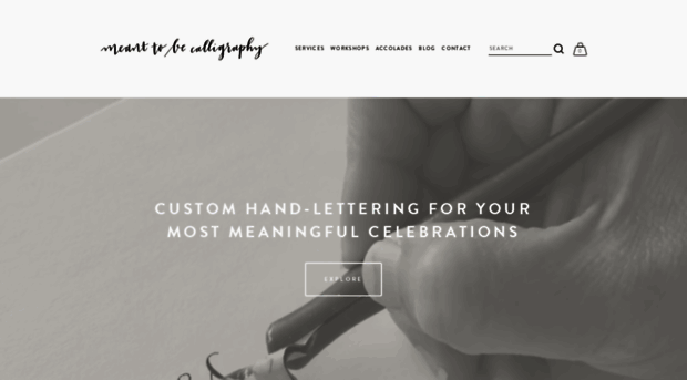 meanttobecalligraphy.com