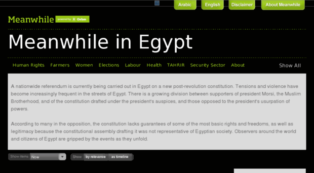 meanwhileinegypt.org