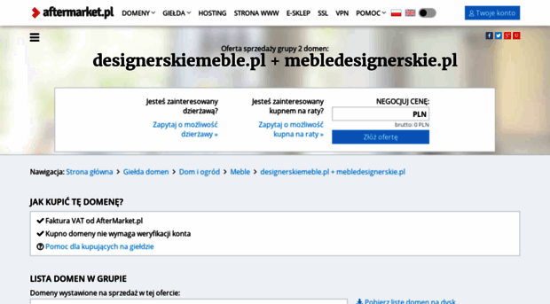 mebledesignerskie.pl