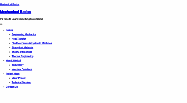mechanicalbasics.com