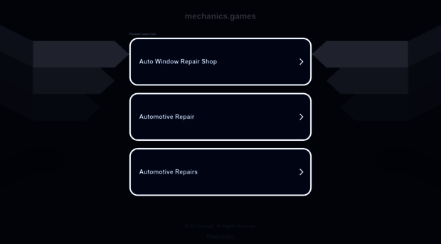 mechanics.games