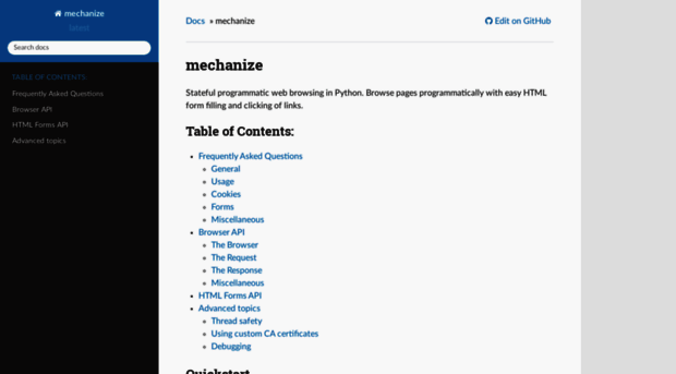 mechanize.readthedocs.io