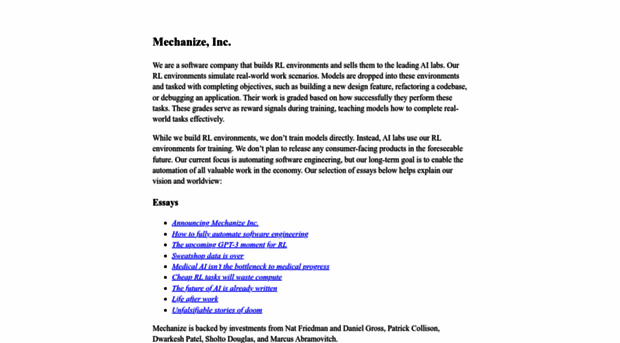 mechanize.work