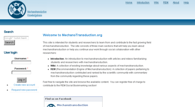 mechanotransduction.org
