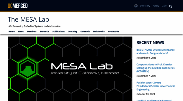 mechatronics.ucmerced.edu