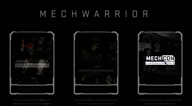 mechwarrior.com