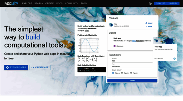 mecsimcalc.com