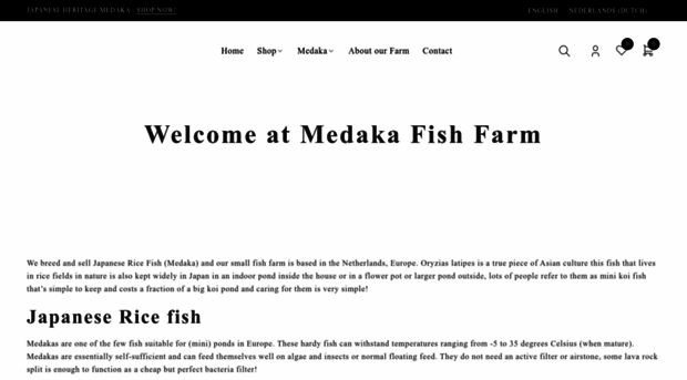 medakafishfarm.com