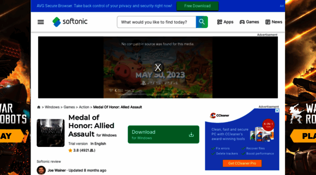 medal-of-honor-allied-assault.en.softonic.com