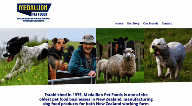 medallionpetfoods.com