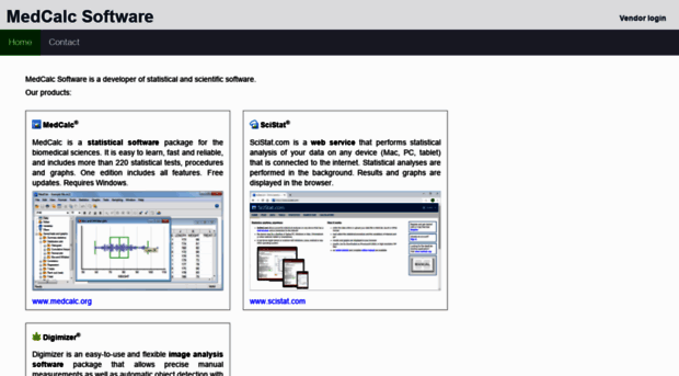 medcalcsoftware.com