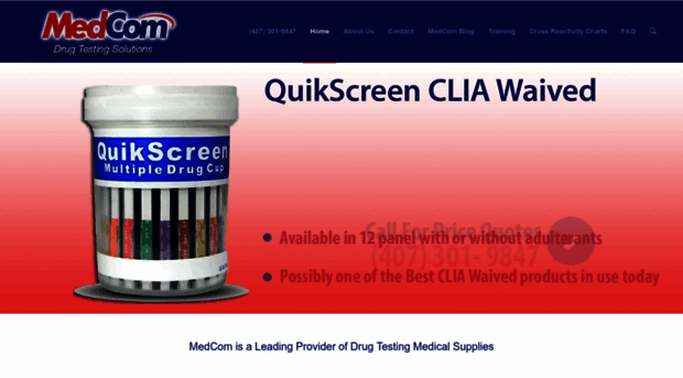 medcomdrugtesting.com