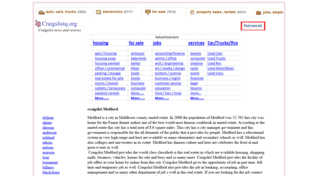 medford.craigslistq.org