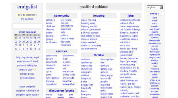 medford.en.craigslist.org