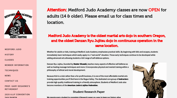 medfordjudo.com