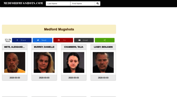 medfordmugshots.com