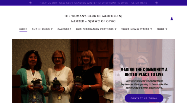 medfordwomansclub.com