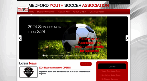 medfordyouthsoccer.com