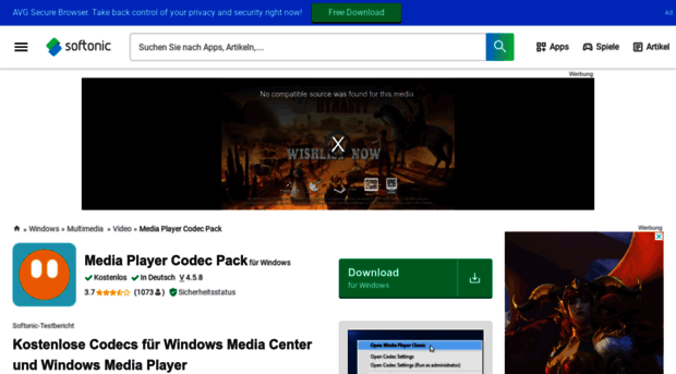 media-player-codec-pack.softonic.de