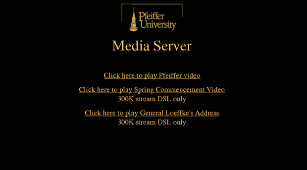 media.pfeiffer.edu