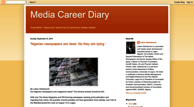 mediacareerdiary.blogspot.com