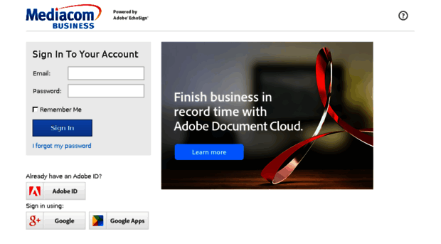 mediacom.echosign.com