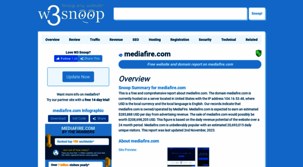 mediafire.com.w3snoop.com